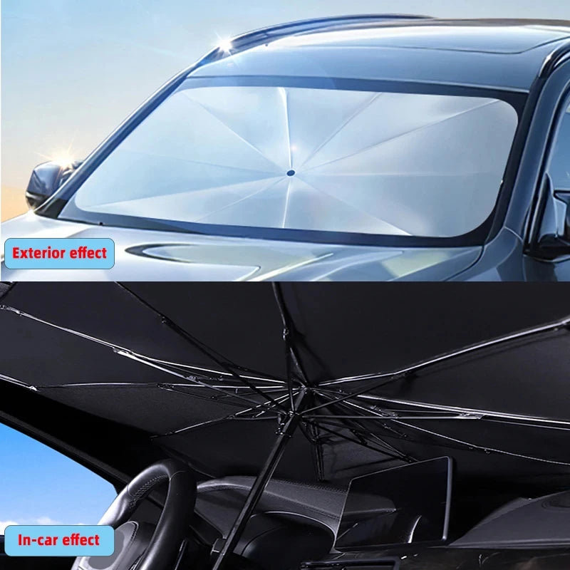 Parasol Térmico Plegable Universal | Protege el interior de tu Auto.