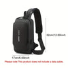 Fashion ™ |  Mochila cruzada con seguro y puerto usb