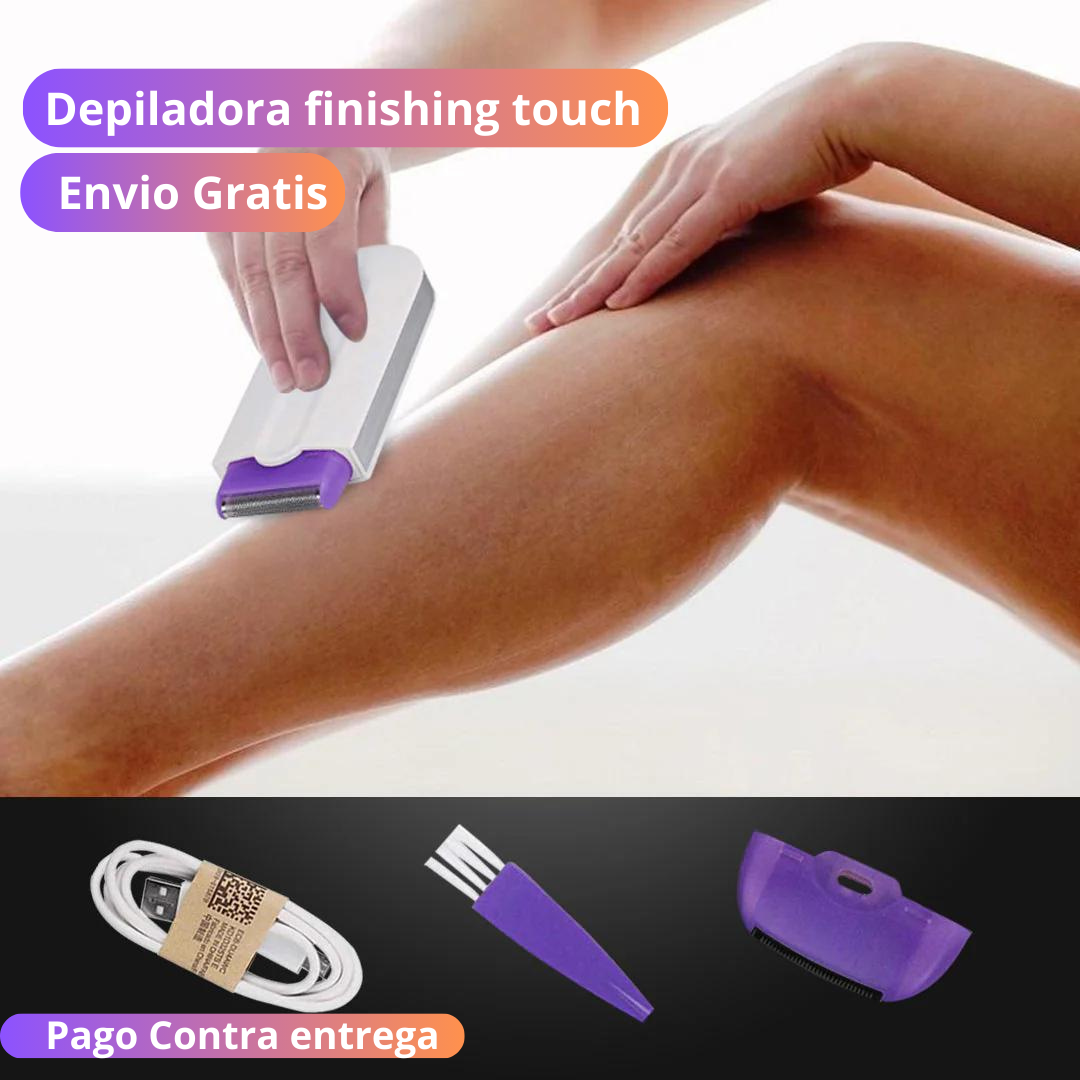 Depiladora Portátil Touch PRO - No más vellos enterrados.