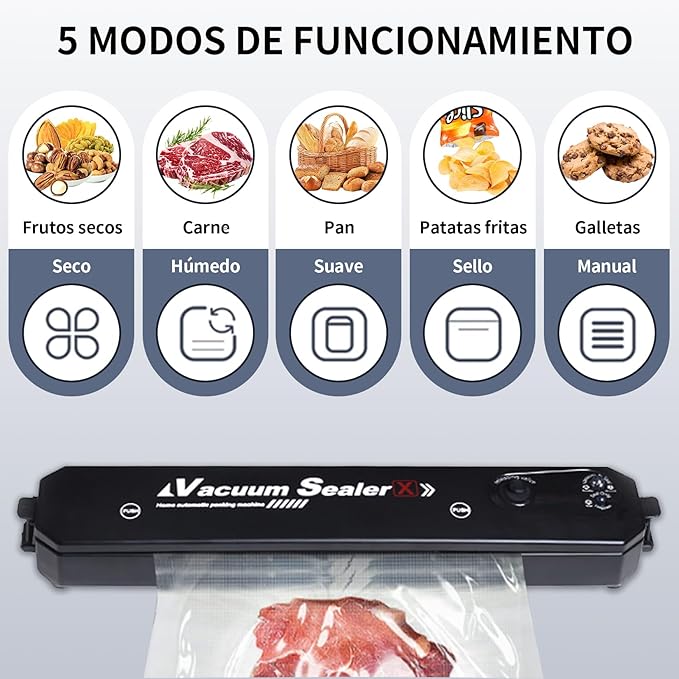 MasterVac ™ | Máquina Selladora al Vacío