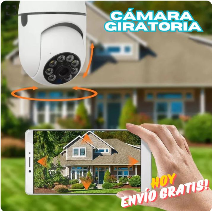 HomeGuard360 ™ | Cámara Bombilla 360 Inteligente